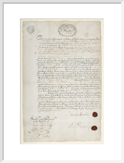 Insurance policy number '1403'
