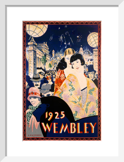 1925 Wembley, by Christopher Richard Wynne Nevinson