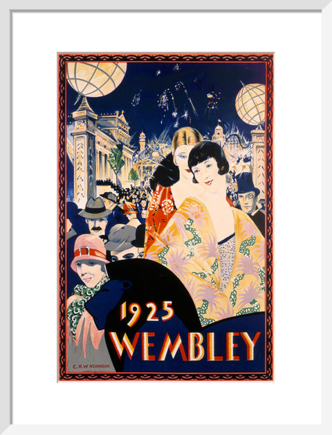 1925 Wembley, by Christopher Richard Wynne Nevinson