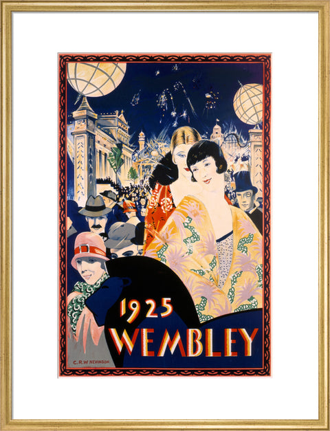 1925 Wembley, by Christopher Richard Wynne Nevinson