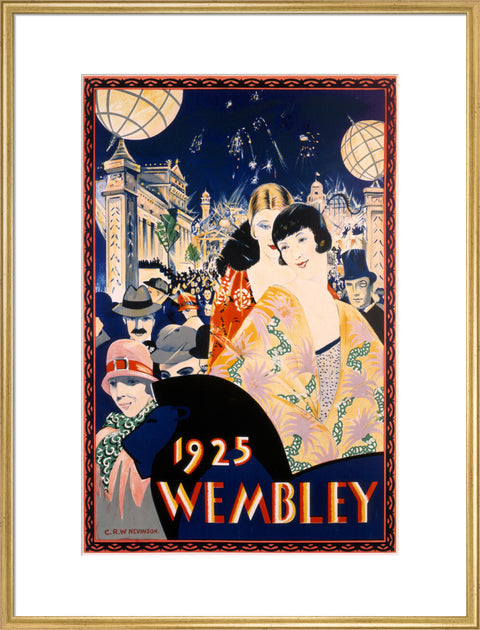 1925 Wembley, by Christopher Richard Wynne Nevinson