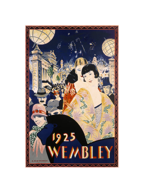 1925 Wembley, by Christopher Richard Wynne Nevinson