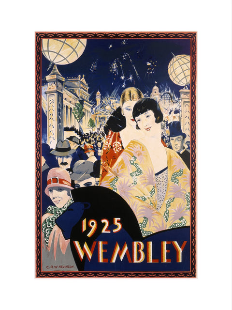 1925 Wembley, by Christopher Richard Wynne Nevinson