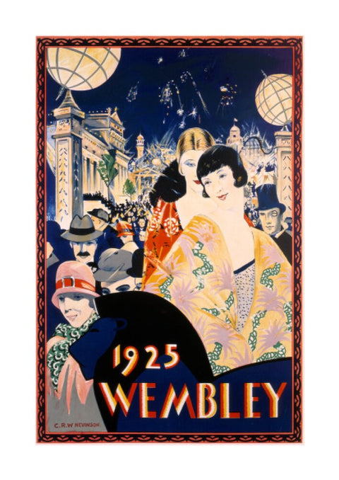 1925 Wembley, by Christopher Richard Wynne Nevinson