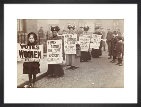 Suffragette poster parade C.1907