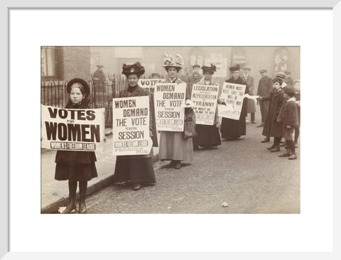 Suffragette poster parade C.1907