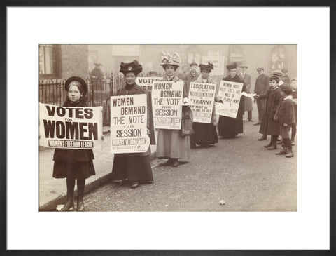 Suffragette poster parade C.1907