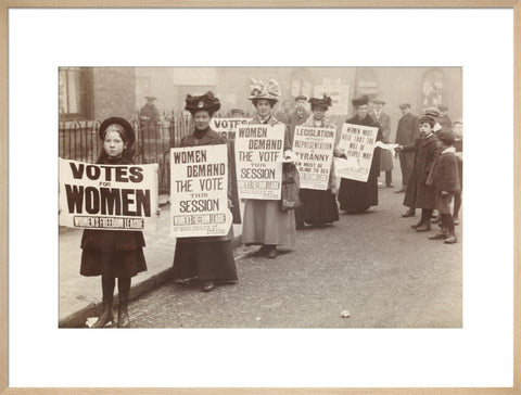 Suffragette poster parade C.1907