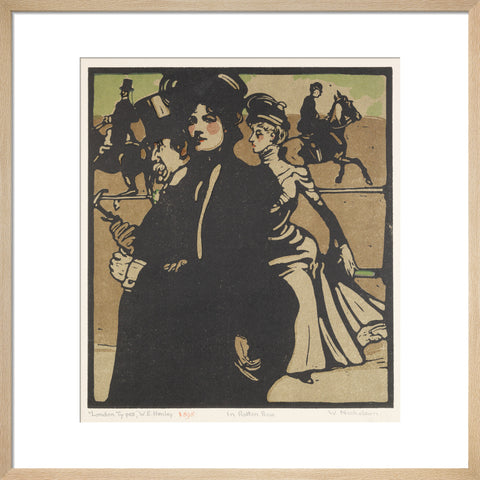 In Rotten Row (Art print, Medium, Natural)