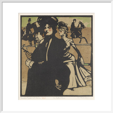In Rotten Row (Art print, Large, White)