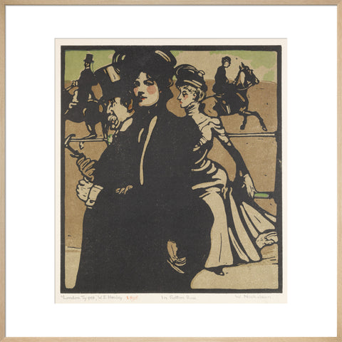 In Rotten Row (Art print, Extra large, Natural)