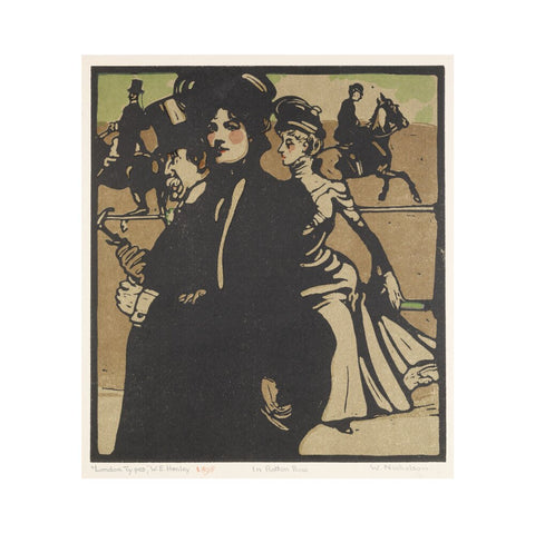 In Rotten Row (Art print, Large, unframed)