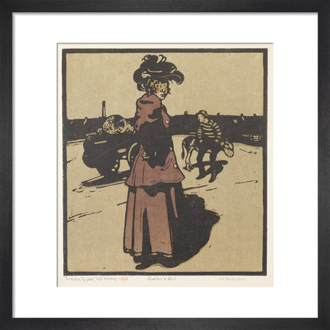 Coster's Girl (Art print, Small, Black)
