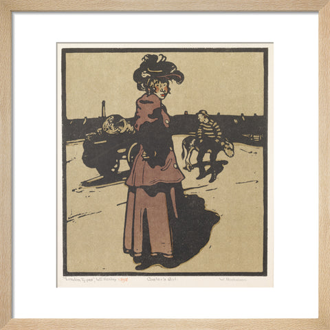Coster's Girl (Art print, Small, Natural)