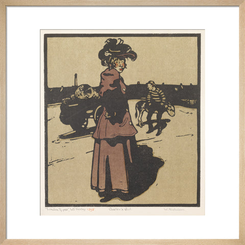Coster's Girl (Art print, Medium, Natural)
