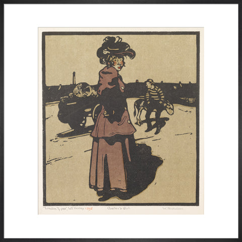 Coster's Girl (Art print, Extra large, Black)