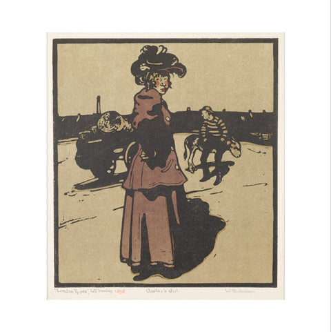 Coster's Girl (Art print, Extra large, unframed)