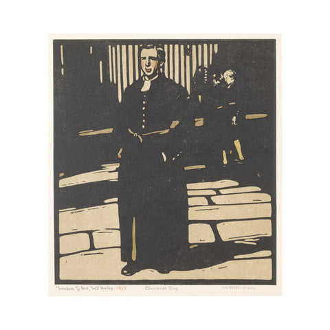 Bluecoat Boy (Newgate Street) (Art print, Medium, unframed)