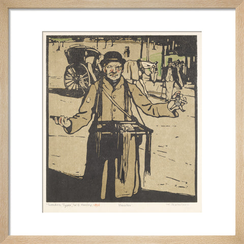 Hawker (Kensington) (Art print, Small, Natural)
