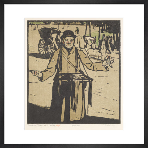 Hawker (Kensington) (Art print, Medium, Black)