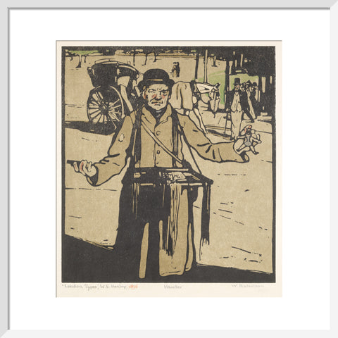 Hawker (Kensington) (Art print, Medium, White)