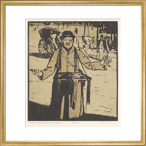 Hawker (Kensington) (Art print, Medium, Gold)