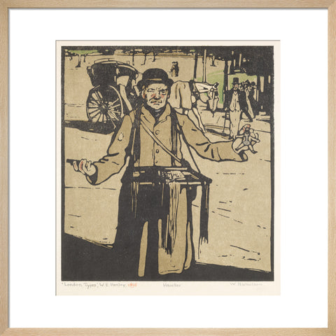 Hawker (Kensington) (Art print, Medium, Natural)