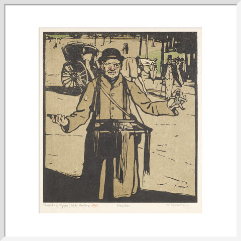 Hawker (Kensington) (Art print, Large, White)