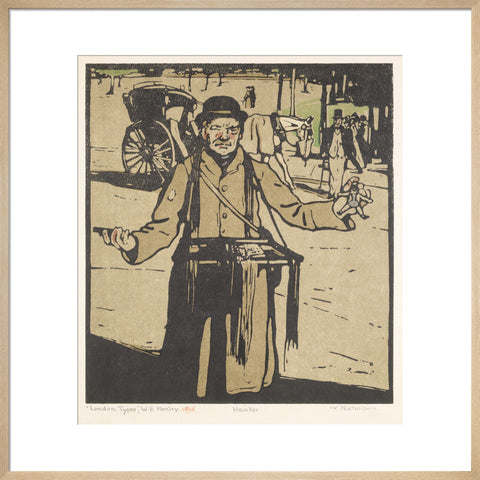 Hawker (Kensington) (Art print, Large, Natural)