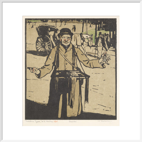 Hawker (Kensington) (Art print, Extra large, White)