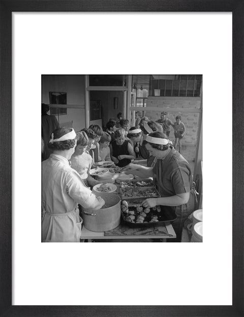 School dinners at Gospel Oak Primary School, Hampstead Heath