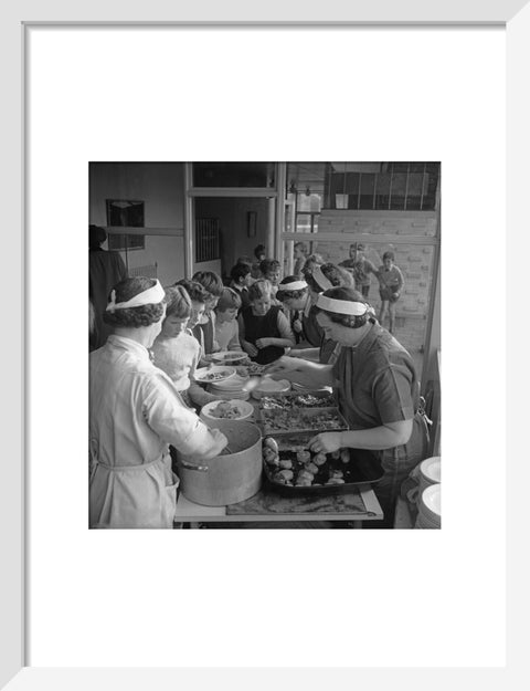 School dinners at Gospel Oak Primary School, Hampstead Heath