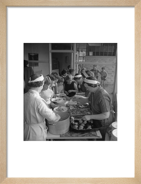 School dinners at Gospel Oak Primary School, Hampstead Heath