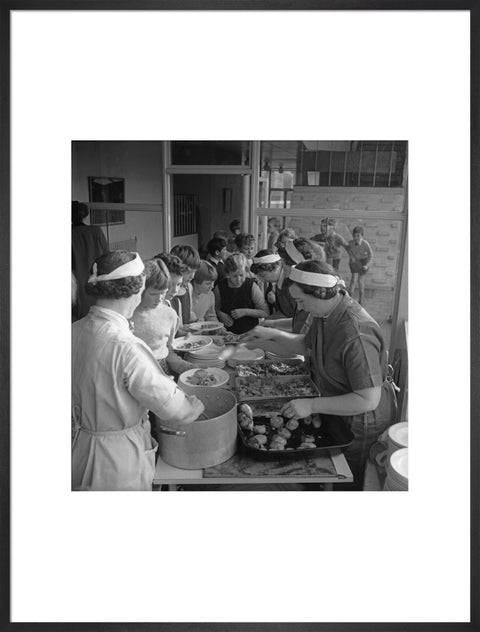 School dinners at Gospel Oak Primary School, Hampstead Heath