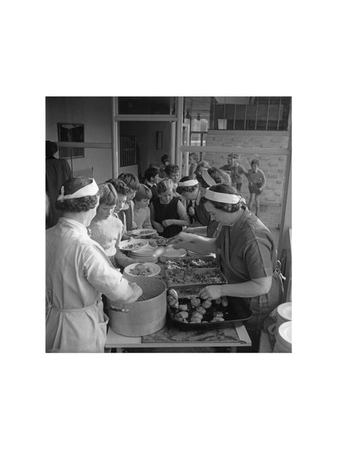 School dinners at Gospel Oak Primary School, Hampstead Heath