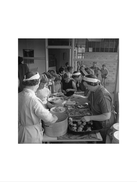 School dinners at Gospel Oak Primary School, Hampstead Heath