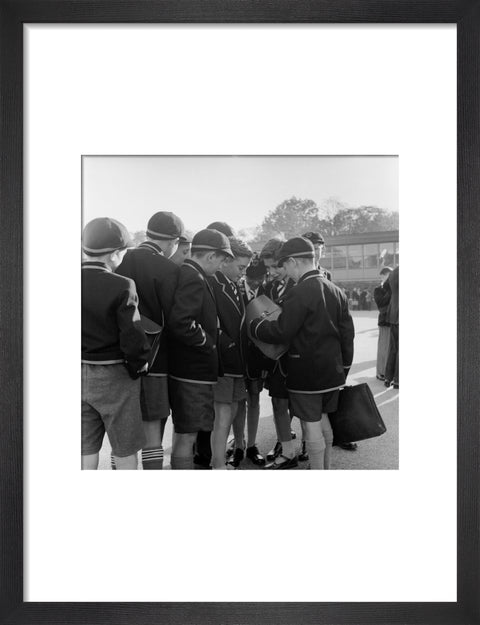 Schoolboys at Kynaston Technical School, St John's Wood