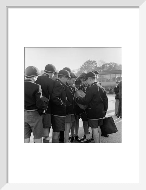 Schoolboys at Kynaston Technical School, St John's Wood