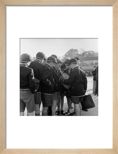 Schoolboys at Kynaston Technical School, St John's Wood