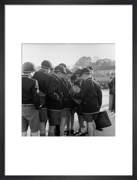 Schoolboys at Kynaston Technical School, St John's Wood