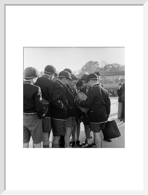 Schoolboys at Kynaston Technical School, St John's Wood