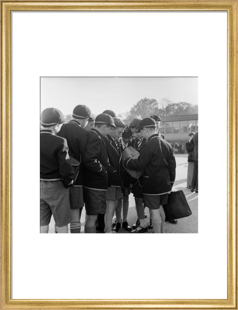 Schoolboys at Kynaston Technical School, St John's Wood