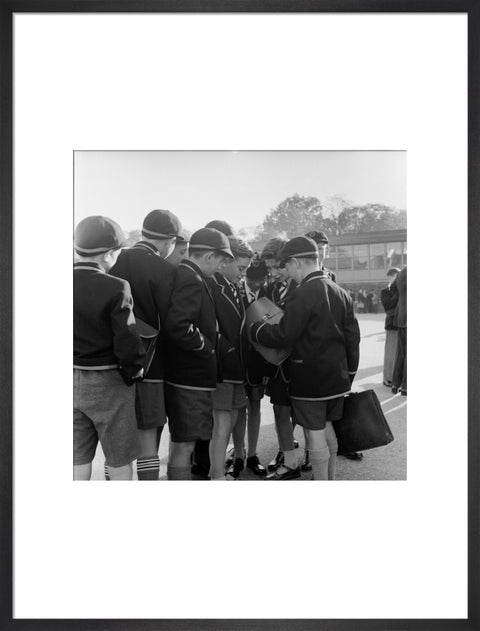 Schoolboys at Kynaston Technical School, St John's Wood