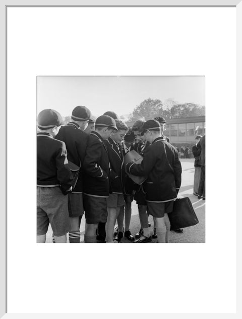 Schoolboys at Kynaston Technical School, St John's Wood