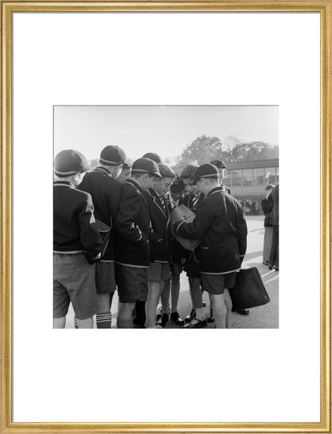 Schoolboys at Kynaston Technical School, St John's Wood
