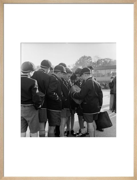 Schoolboys at Kynaston Technical School, St John's Wood