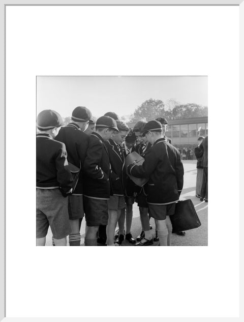 Schoolboys at Kynaston Technical School, St John's Wood