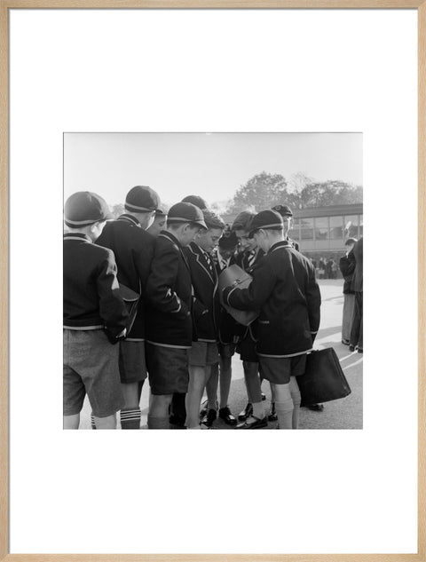 Schoolboys at Kynaston Technical School, St John's Wood