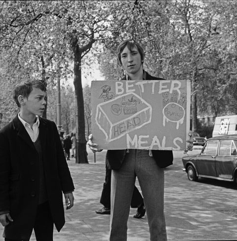 Pupils protest against their schools, South Bank