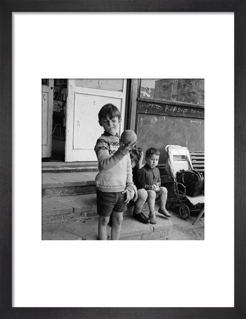 3 boys at the Camden Play Centre in the early 1960s.